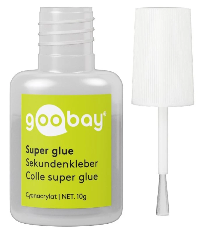 77017-1.webp GOOBAY κόλλα Super Glue με πινέλο 77017, 10g - Image 1