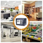 POWERTECH Χρηματοκιβώτιο ασφαλείας SB-17E, 3-8 ψηφίων, 17x23x17cm - Image 5