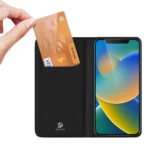 Dux Ducis Skin Pro holster Θήκη iPhone 13 / 14 with flip Μαύρο - Image 2