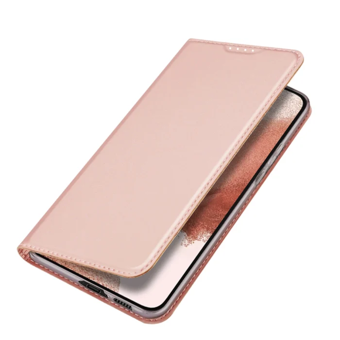 Dux Ducis Skin Pro Θήκη Samsung Galaxy S23+ flip cover card wallet stand Ροζ - Image 4