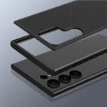 Pro Θήκη Samsung Galaxy S23 Ultra armored cover + iPhone stand Μαύρο Nillkin Super Frosted Shield - Image 8