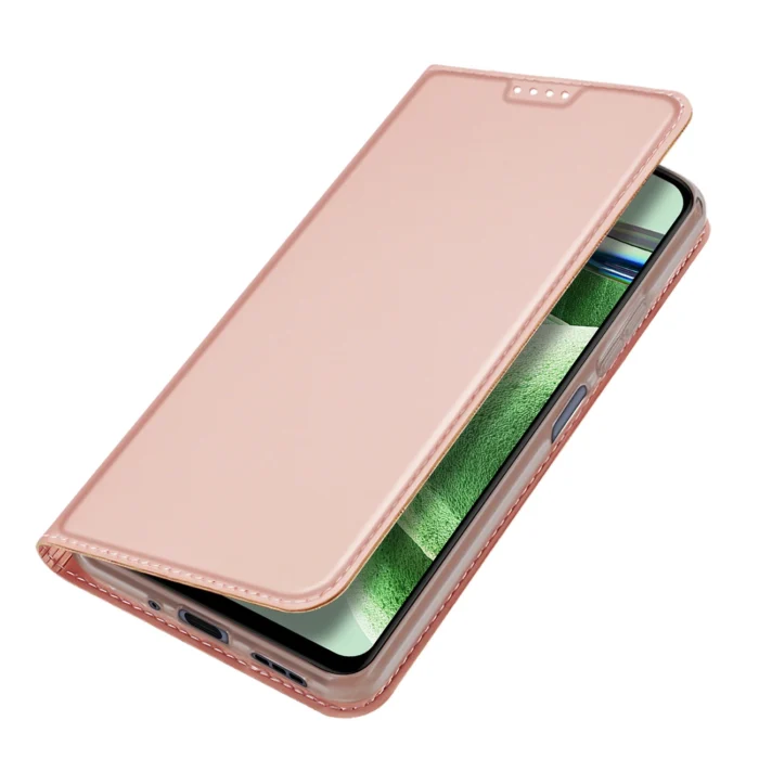 Dux Ducis Skin Pro Θήκη Xiaomi Redmi Note 12 5G / Poco X5 5G Cover Flip Card Wallet Stand Ροζ - Image 4