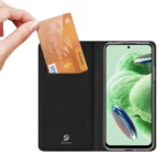 Dux Ducis Skin Pro Θήκη Xiaomi Redmi Note 12 5G / Poco X5 5G Cover Flip Card Wallet Stand Μαύρο - Image 2