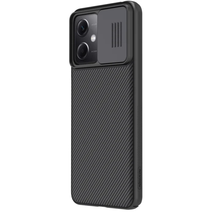 Nillkin Camshield Θήκη Xiaomi Redmi Note 12 5G / Poco X5 5G Cover with Camera Protector Μαύρο - Image 3