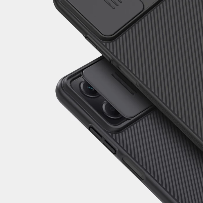 Nillkin Camshield Θήκη Xiaomi Redmi Note 12 5G / Poco X5 5G Cover with Camera Protector Μαύρο - Image 9
