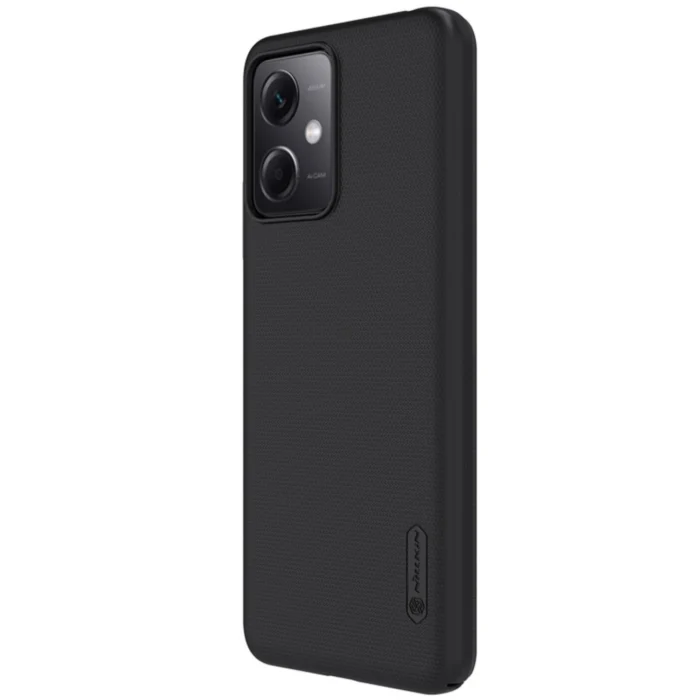 Θήκη Xiaomi Redmi Note 12 5G / Poco X5 5G iPhone Cover Μαύρο Nillkin Super Frosted Shield - Image 2