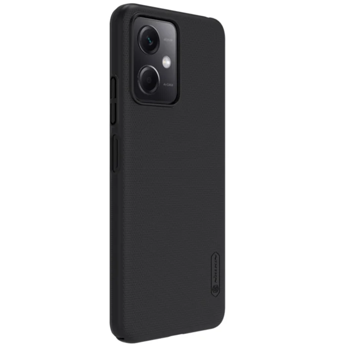 Θήκη Xiaomi Redmi Note 12 5G / Poco X5 5G iPhone Cover Μαύρο Nillkin Super Frosted Shield - Image 3