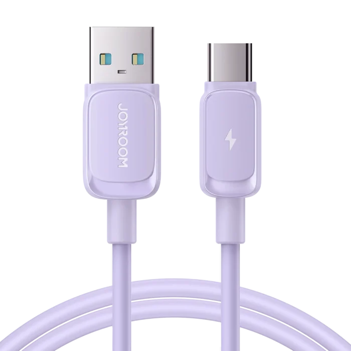 USB cable - USB C 3A 1.2m Joyroom S-AC027A14 - purple - Image 3