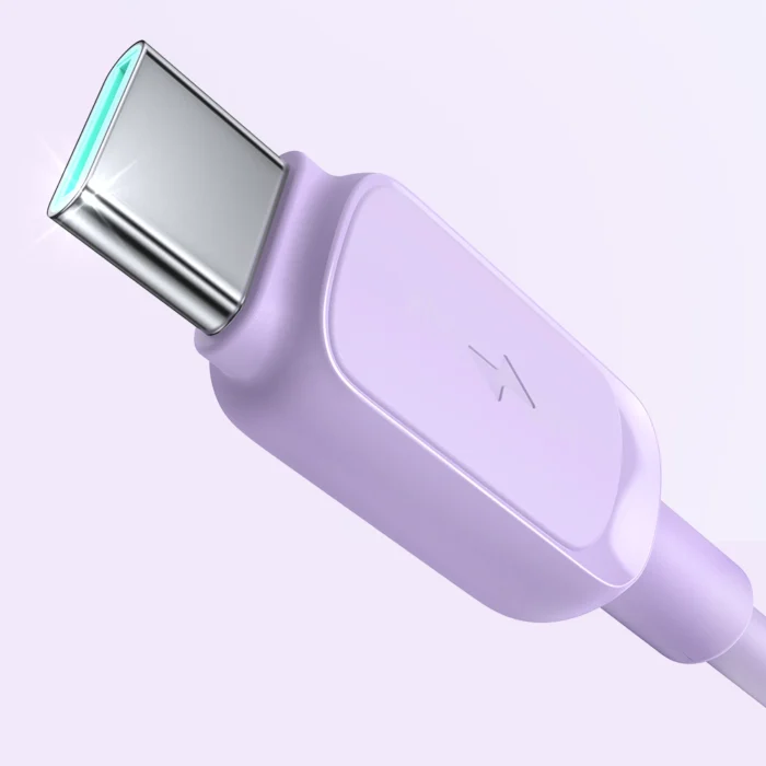 USB cable - USB C 3A 1.2m Joyroom S-AC027A14 - purple - Image 9