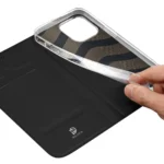 Dux Ducis Skin Pro Wallet Θήκη iPhone 15 Pro - Μαύρο - Image 7