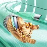 Joyroom Multi-Color Series SA34-AC6 USB-A / USB-C Cable 100W Fast Transfer 1m - Purple - Image 6