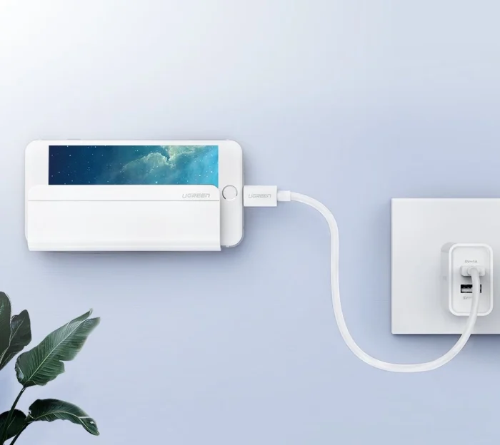 Ugreen wall mount smartphone stand for charging white (30394) – Mobit.gr