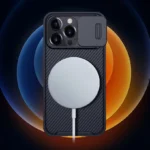 Θήκη MagSafe iPhone 13 Pro Max camera protector Μαύρο Nillkin Camshield - Image 5