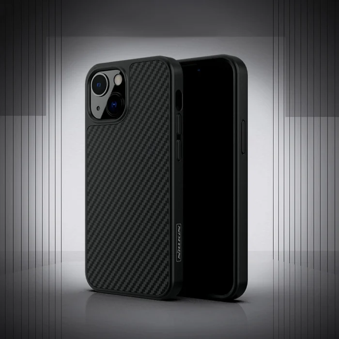 Nillkin Synthetic Fiber Θήκη iPhone 13 Μαύρο Carbon – Mobit.gr