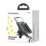 Wozinsky metal bicycle phone holder, scooters black (WBHBK3) – Mobit.gr