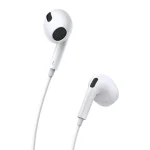 Ακουστικά - Baseus encok c17 in-ear wired headphones with usb type c microphone white (NGCR010002) – Mobit.gr
