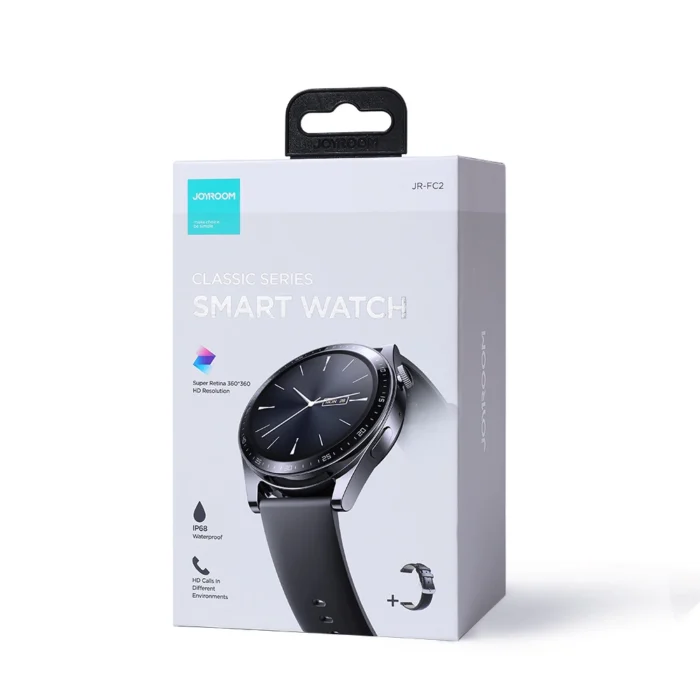 Joyroom smartwatch FC2 Classic Series with call answering function IP68 black (JR-FC2) - Image 6