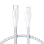 Joyroom USB C - Lightning 20W Surpass Series cable for fast charging and data transfer 0.25 m white (S-CL020A11)