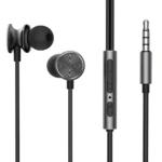 Joyroom Wired Series JR-EW03 Ενσύρματα In-Ear Ακουστικά Σκούρο Γκρι