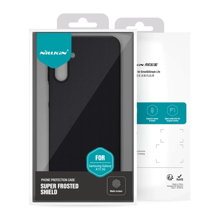 Θήκη Samsung Galaxy A15 5G hard cover - Μαύρο Nillkin Super Frosted Shield - Image 6