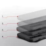 Θήκη Samsung Galaxy A15 5G hard cover - Λευκό Nillkin Super Frosted Shield - Image 9