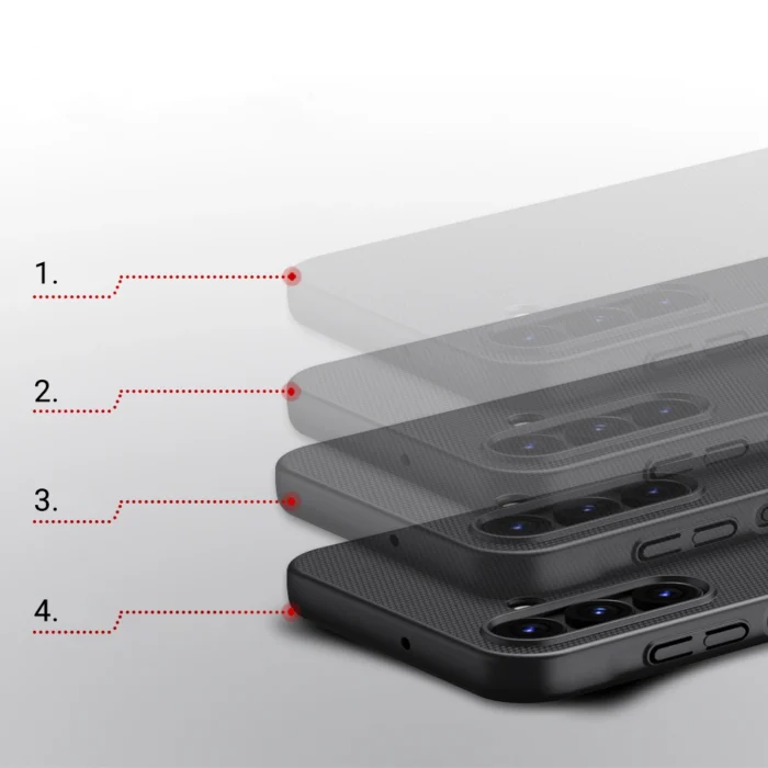 Θήκη Samsung Galaxy A15 5G hard cover - Λευκό Nillkin Super Frosted Shield - Image 9