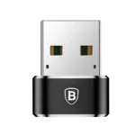 Baseus adapter from USB Type-C to USB black (CAAOTG-01) - Image 2