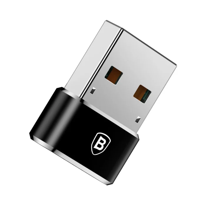 Baseus adapter from USB Type-C to USB black (CAAOTG-01) - Image 4