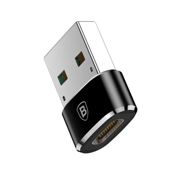 Baseus adapter from USB Type-C to USB black (CAAOTG-01) - Image 5