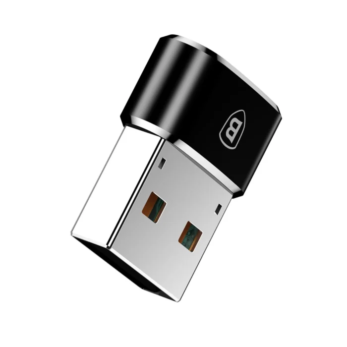 Baseus adapter from USB Type-C to USB black (CAAOTG-01) - Image 7