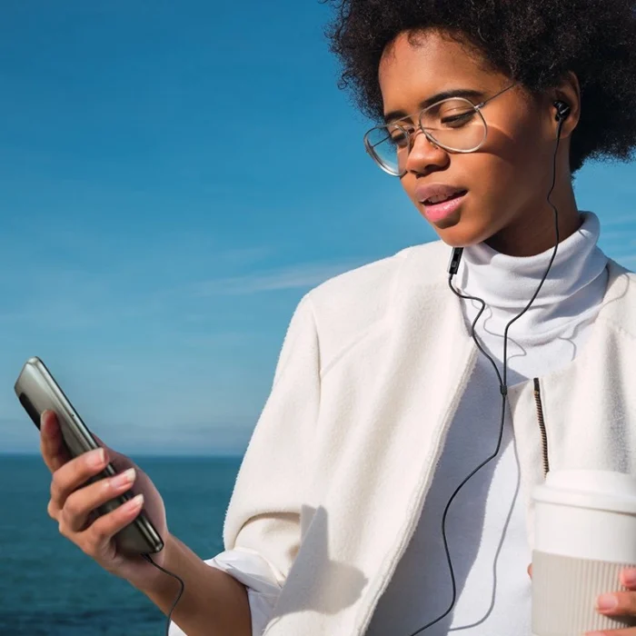 Samsung headphones 3.5mm mini Jack with remote control and microphone black (EO-IA500BBEGWW) - Image 9