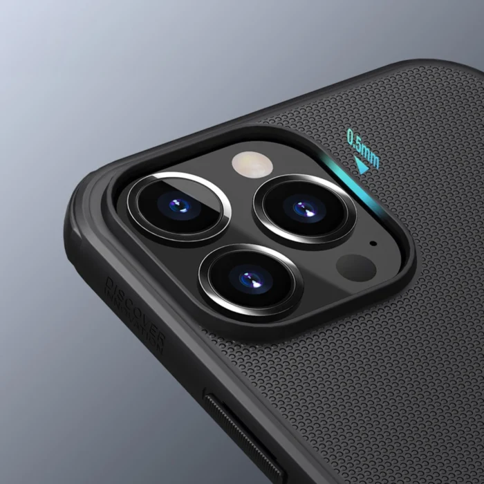 Θήκη iPhone 13 Pro Max Μαύρο Nillkin Super Frosted Shield - Image 8