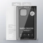 Θήκη iPhone 13 Pro Μαύρο Nillkin Super Frosted Shield - Image 6