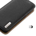 Dux Ducis Hivo Leather Flip Cover Genuine Leather Wallet Cards And Documents Samsung Galaxy S22 + S22 Plus Μαύρο - Image 5