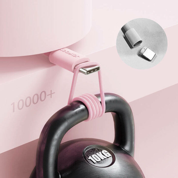 Joyroom cable USB cable - Lightning charging / data transmission 1m pink (S-1030M13) - Image 5