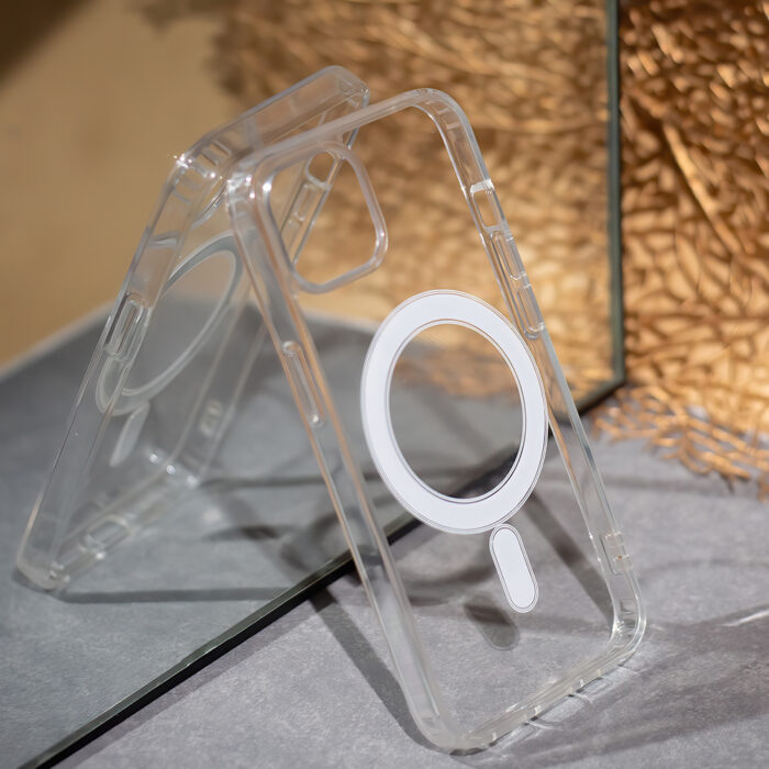 Θήκη Anti Shock 1,5 mm Mag case iPhone 15 Διάφανο