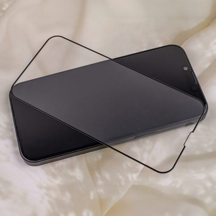 Tempered Glass 6D matte Xiaomi Redmi 13C 4G / 5G Μαύρο frame - Image 7