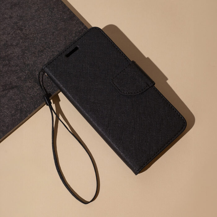 Θήκη Βιβλίο Xiaomi Redmi 12C Βιβλίο με Κούμπωμα Smart Fancy Μαύρο - Image 8