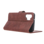 Smart Velvet case for Samsung Galaxy A33 5G brown back side