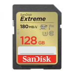 SanDisk Extreme 128GB SDXC UHS-I + 1 year RescuePRO Deluxe – Mobit.gr