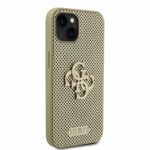 Θήκη iPhone 15 PU Perforated 4G Glitter Metal Logo Guess - Image 3
