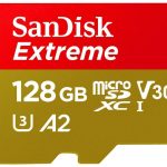 SanDisk Extreme microSDXC 128GB + SD Adapter + 1 year RescuePRO Deluxe – Mobit.gr