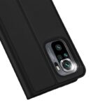 Dux Ducis Skin Pro Δερμάτινη Μαγνητική Θήκη Xiaomi Redmi Note 10 / 10s Πορτοφόλι με Βάση Στήριξης Μαύρη - Image 3
