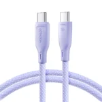 Joyroom Multi-Color Series S-A34 USB-C / USB-C PD 60W 1m Cable - Purple