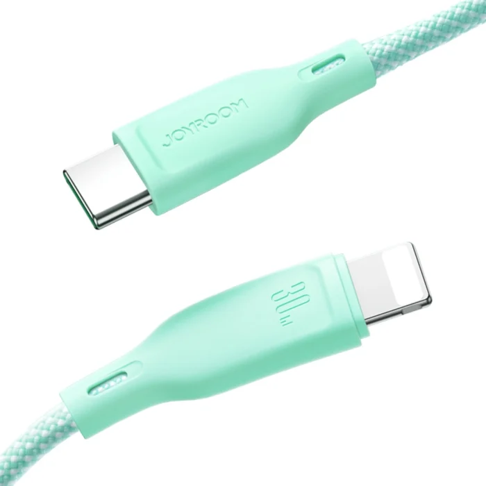 Joyroom Multi-Color Series S-A34 USB-C / USB-C PD 60W 1m Cable - Purple - Image 2