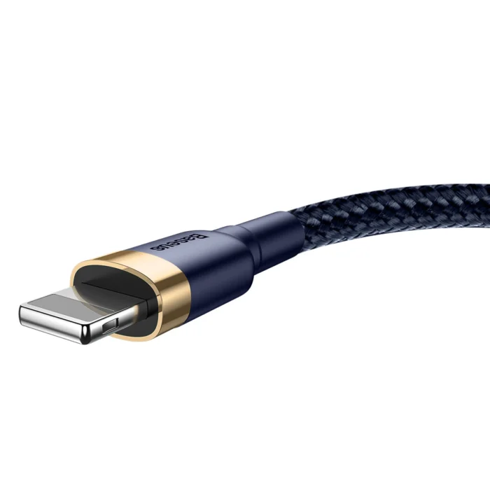 Baseus Cafule USB-A / Lightning 2.4A QC 3.0 cable 1 m - blue-gold - Image 2