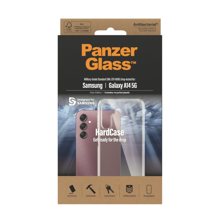 PanzerGlass™ HardCase Samsung Galaxy A14 | A14 5G | Transparent – Mobit.gr