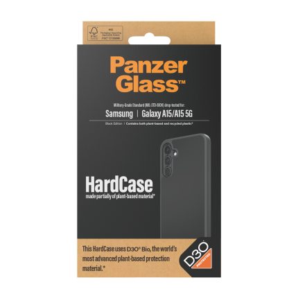 PanzerGlass™ HardCase Samsung A15 | A15 5G | Black – Mobit.gr