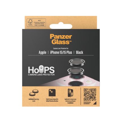PanzerGlass™ Hoops Camera Lens Protector iPhone 15 | 15 Plus – Mobit.gr