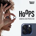 PanzerGlass® Hoops® Blue Metal Camera Lens Protector iPhone 15 Pro | 15 Pro Max – Mobit.gr